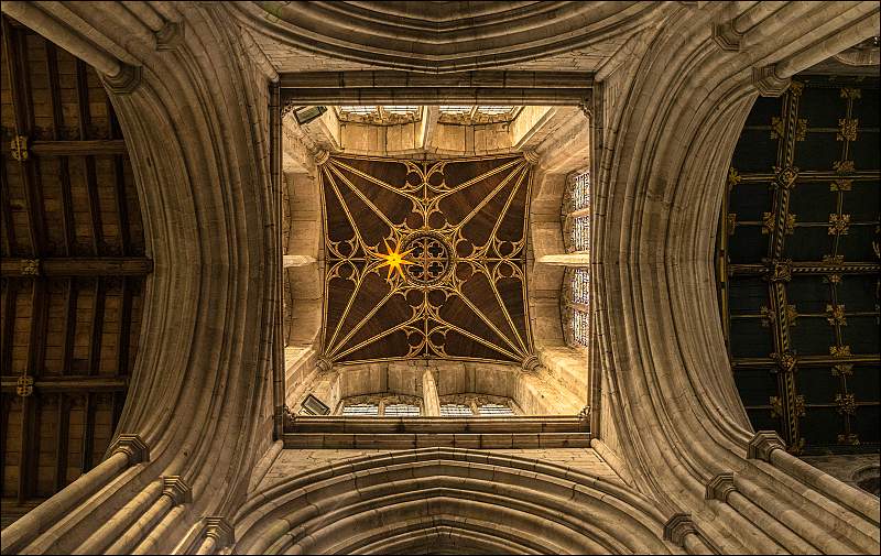 Ceiling of Crossing Tower, Church of St.Laurence, Ludlow_Matt Clarke.jpg - Ludlow
